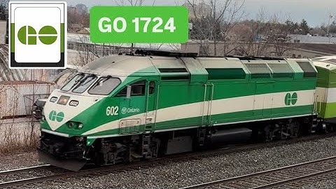 GO 1724 West Harbour-Toronto [Drury Lane Pedestrian Bridge] December 22, 2025 