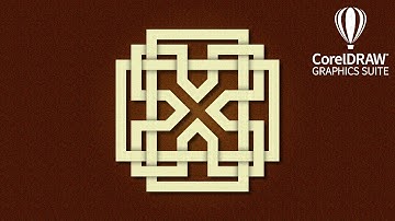 Decoration | Pattern design | Corel DRAW tutorials | 105