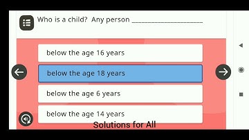 #Quiz #Jk Understanding Rights, Child Sexual abuse and the POCSO Act 2012