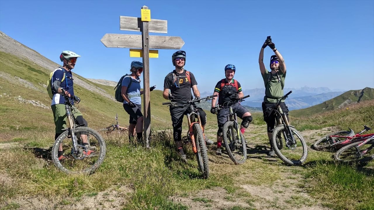 Endless Trails TransAlp 2022 Days1 and 2 - MTB - Chamonix to Bozel