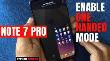 How To Enable One Handed Mode In Redmi Note 7 Pro