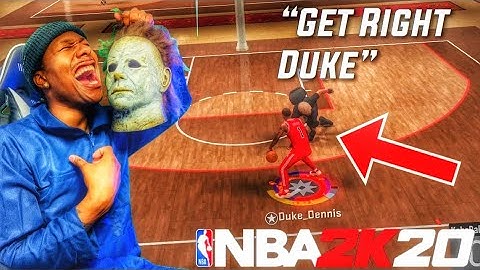 I took the BEST GUARD BUILD on NBA 2K20 to the 1v1 court for HALLOWEEN and THIS HAPPENED