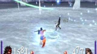 DISSIDIA FINAL FANTASY Jecht vs level 105 Squall