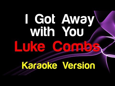Video thumbnail for Luke Combs - I Got Away with You - King Of