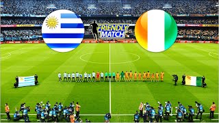 URUGUAY vs COTE D'IVOIRE | INTERNATIONAL FRIENDLY MATCH 2024