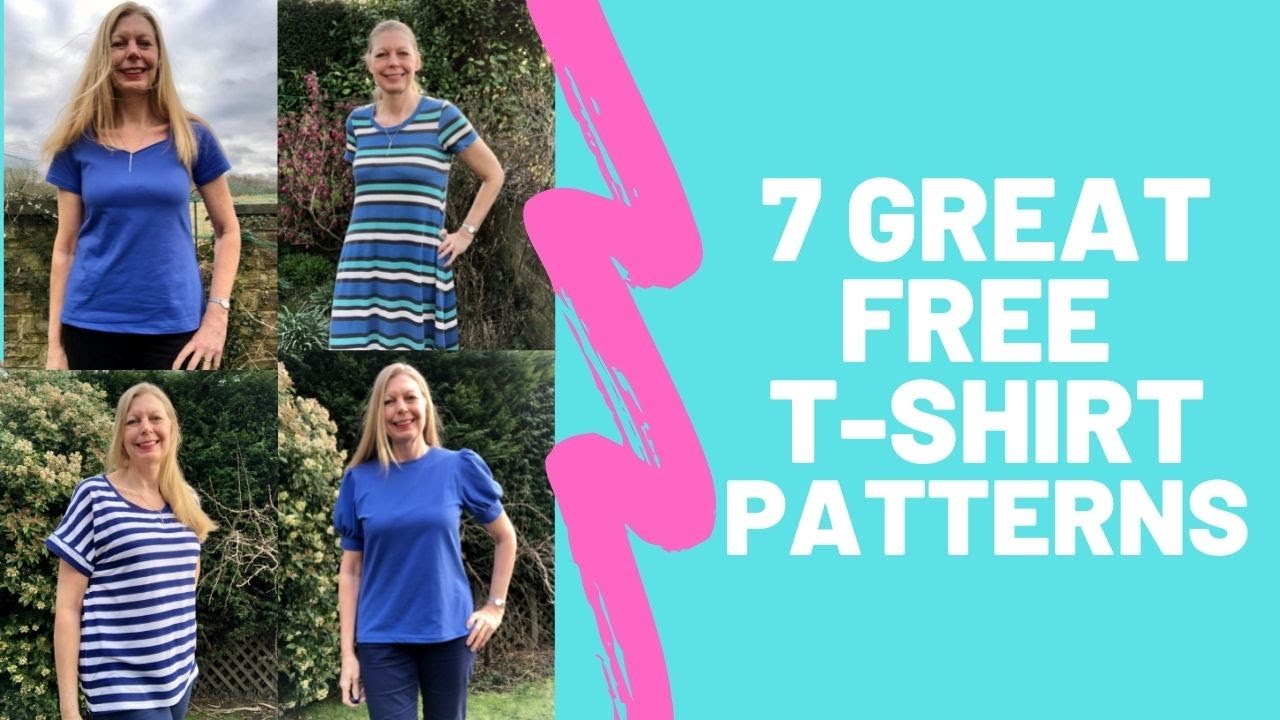 My Favourite Free T Shirt Patterns - YouTube