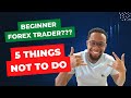 5 easy rules for small forex traders that you should follow