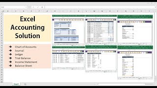 Excel Accounting Solution - Template screenshot 1