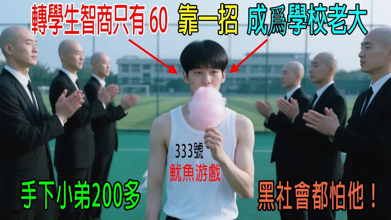 轉學生智商只有60，僅靠一招，成爲學校老大，手下小弟200多，黑社會都怕他！