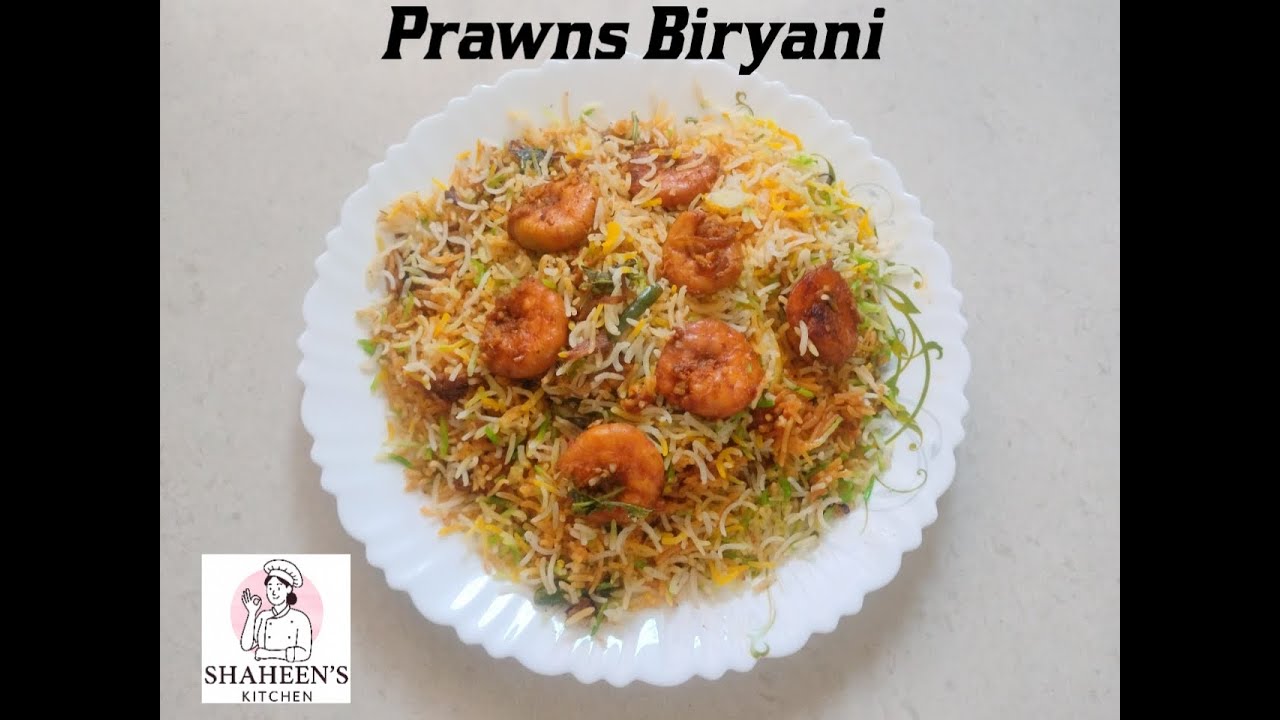 Prawns Biryani Recipe | Soft Rice & Juicy Prawns | Full of Aroma & Taste | Authentic Style 🍤