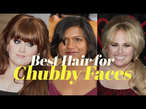 Best Hairstyles for Chubby Cheeks & Double Chin