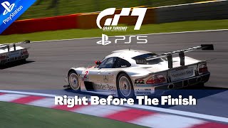 Last Moment Overtake Gran Turismo 7 Mercedes CLK GTR