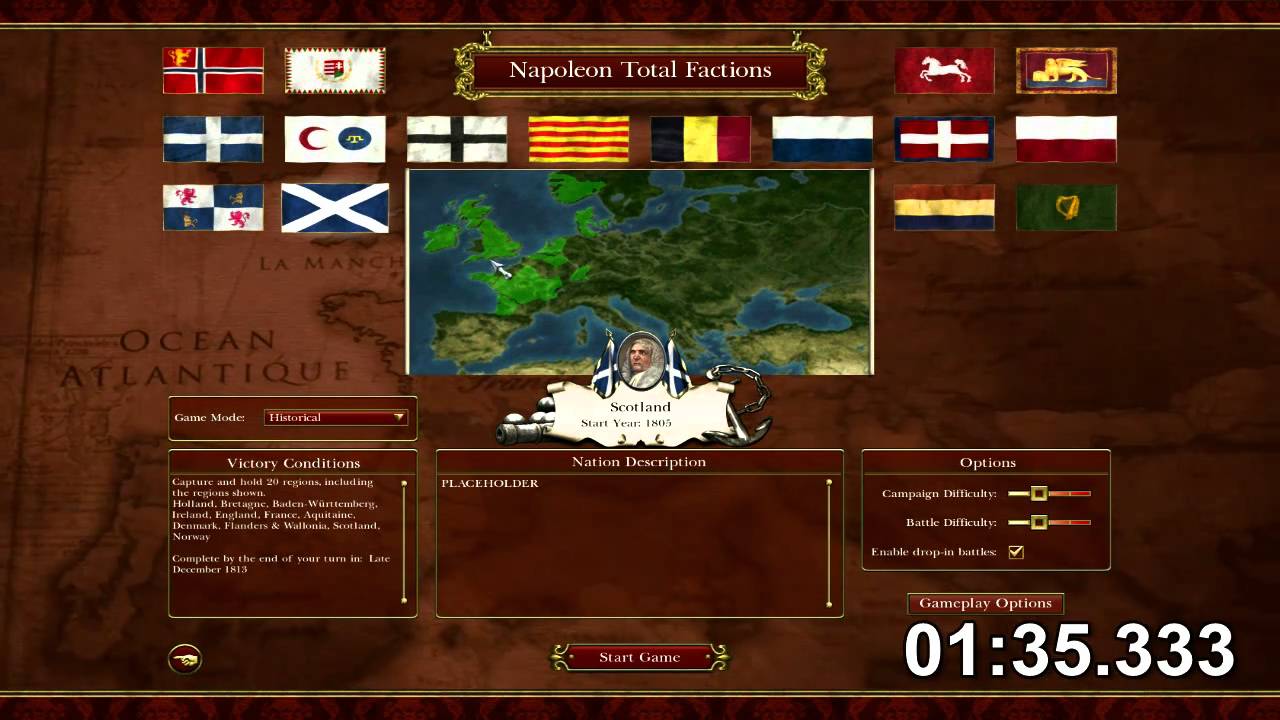 napoleon total war mods north and south