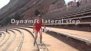 Dynamic lateral step ups