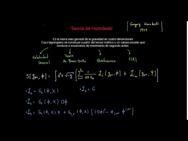 11. Introducción a la teoría de Brans-Dicke, contexto de constante gravitacional variable - YouTube