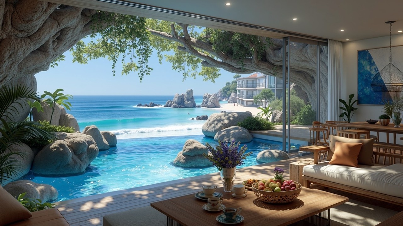 Deep House Music Bliss ~ Тропические вайбы и чил-микс у бассейна