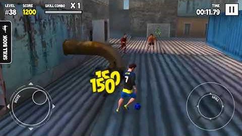 Just scored 1 990 points on Level 38! Beat that Skill Run if you can! #SkillTwinsFootballGame @Sk...