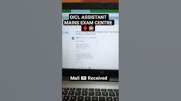 OICL ASSISTANT MAINS ADMIT CARD OUT 2025|| Mail 💌 Received #oiclassistant #main #admitcard #ibps