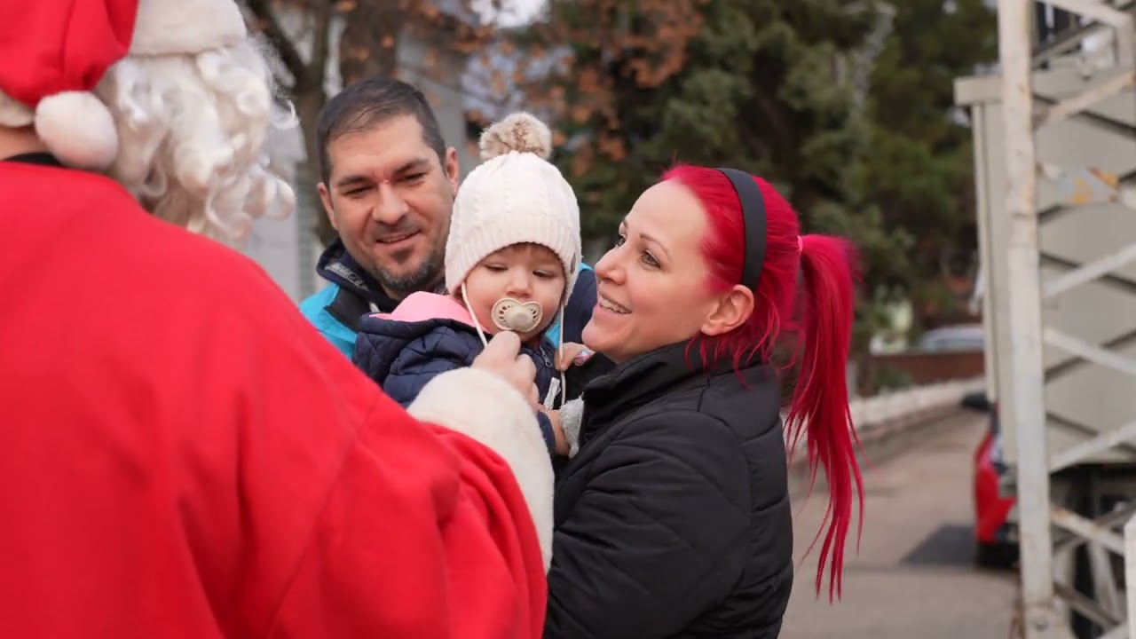 A Polgármesteri Hivatalnál járt a Mikulás 2024.