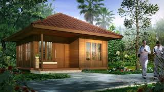 Interior dan Exterior Rumah Kayu Minimalis Modern