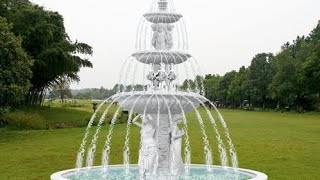 Cement industry ideas how to make a beautiful fountain