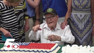 Arkansas WWII Veteran turns 100