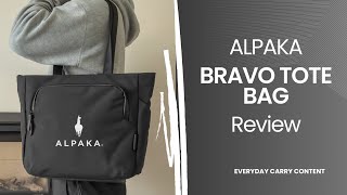 Alpaka Bravo Tote Bag - The Best Tote Bag For TECH Right Now - Review