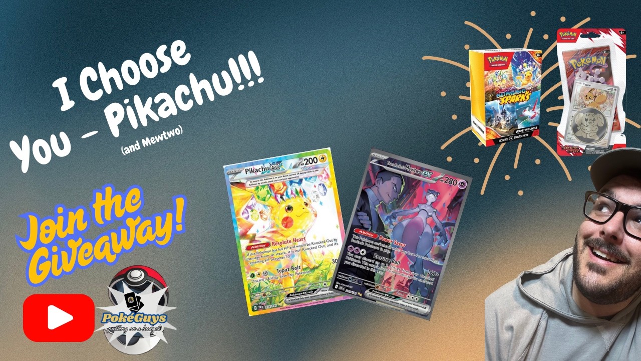 SURGING SPARKS BOOSTER BUNDLE! ⚡️ Opening the HOT Pikachu ex Set! 🃏