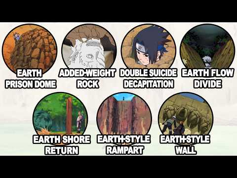 Every Earth Style Jutsu In Naruto Explained In 20 Minutes