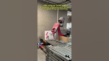 Our robot only costs 4,000 dollars #borunte #manufacturingrobot #robot #industrial #weldingrobot