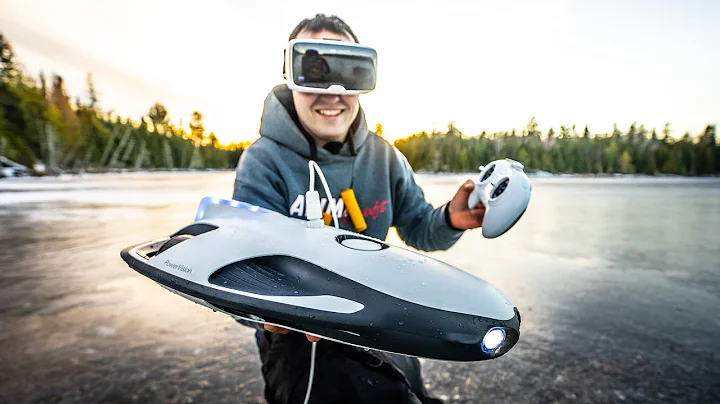 Ice Fishing With An Underwater Drone
