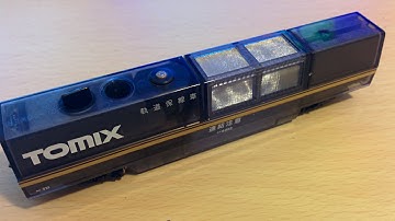 Tomix track cleaner DCC conversion story