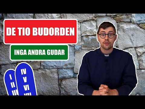 Video: De Vill Ersätta De Tio Budorden Med Två - Alternativ Vy