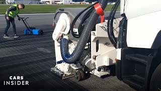 Why 10,000 Pounds of Rubber are Stripped From Runways | Cars Insider