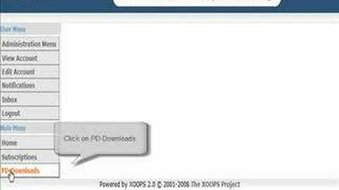 Xoops - How To Setup Index Page and Categories