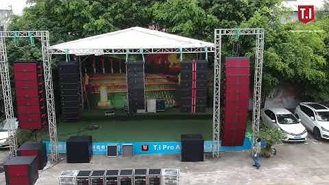 max 215 double 15 inch 3way line array speaker sound system