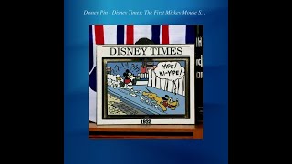 Disney Pin - Disney Times: The First Mickey Mouse Sunday Comic Strip From 2002