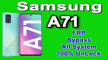 Samsung Galaxy A71 Frp Bypass Reset Google Account Lock Samsung A71 Frp Android 10 2022