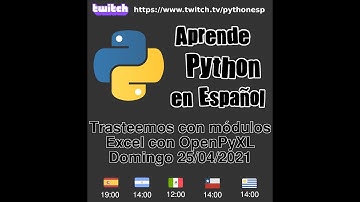 Excel en Python con OpenPyXL - Trasteemos con Módulos