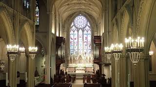 Bach at Noon from Grace Church in New York, Thursday 16 May 2024