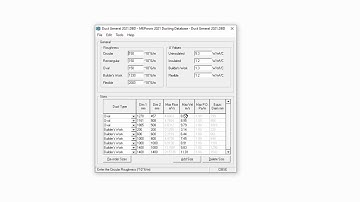 MEPworx - Mechanical - Ductwork Database