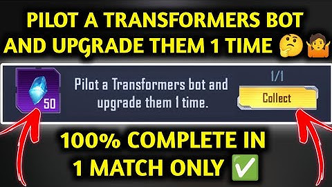 PILOT A TRANSFORMERS BOT AND UPGRADE THEM 1 TIME ✅ TRANSFORMERS SHOWDOWN MISSION