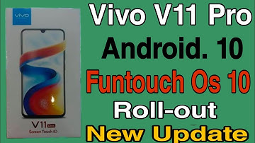 Vivo V11 Pro Android 10 Update || How To Vivo V11 Pro Funtouch Os 10 New Update||Technical Akhilesh