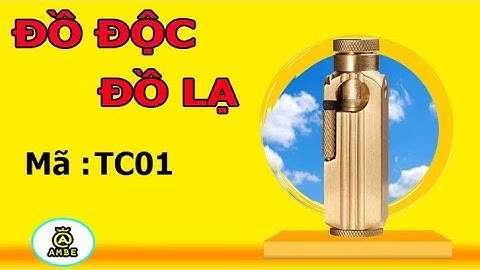 Bật lửa đồng đúc nguyên khối xăng đá thủ công chất lượng đẹp TC01 - Ambe.vn