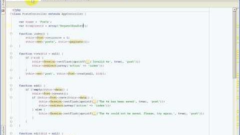 Cakephp Blog Tutorial Part 13 - Rss Feed