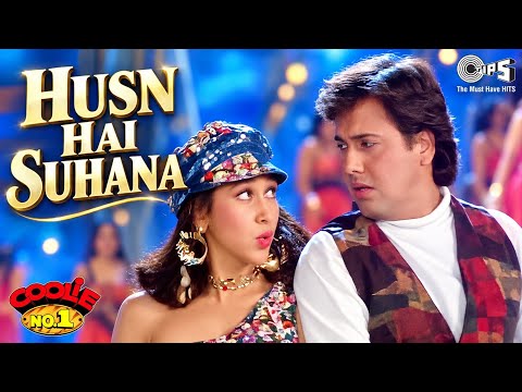 Husn Hai Suhana | Coolie No. 1 (1995) | Govinda, Karisma Kapoor | Abhijeet, Chandana Dixit