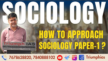 How to Approach Sociology Paper-1 with Vikash Ranjan Sir #upsc #sociologyoptional #ias