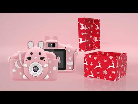 Christmas is coming soon, choose this kids camera to give to your lovely kids!