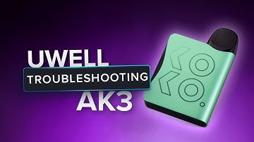 Uwell Caliburn AK3 Not Working | Fix Auto Firing, Leaking & Charging