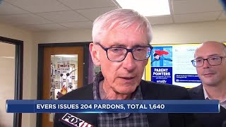 Gov. Evers issues 204 pardons, bringing total to 1,600+